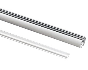 NOSER-Track-Rail 1m, blanc