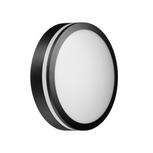 Brumberg AB-Wandleuchte  EYE rund sw 857, on/off 18W 230V IP65