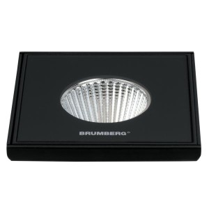 Brumberg EB-Bodenleuchte quadr. sw 830, on/off 6W 230V IP65