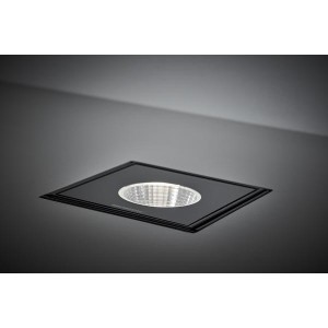Brumberg EB-Bodenleuchte quadr. sw 830, on/off 5W 230V IP65