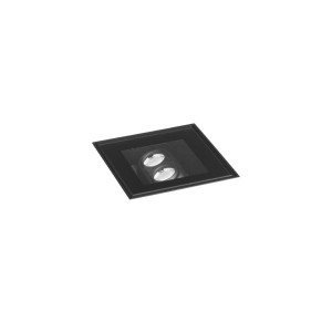 Brumberg EB-Bodenleuchte LANKO eckig sw, 830 on/off 4W 230V IP67 schwenk