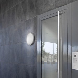 LED Wand- Deckenleuchte BASIC D260mm, weiss