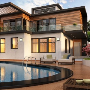 Wandleuchte CMD 18/BM, E27, anthrazit