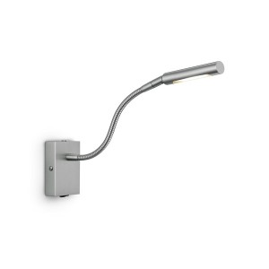 KNAPSTEIN LED Wandleuchte LUKA, nickel matt