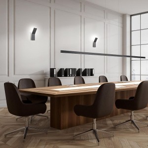 KNAPSTEIN LED Wandleuchte AVA, schwarz