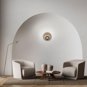 KNAPSTEIN LED Wandleuchte MEGGI, effekt bronze - schwarz