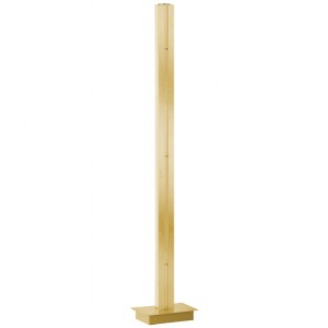 Floor lamp Arlon gold coloured