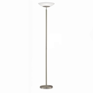 LED-Deckenfluter ELSA, nickel matt