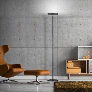 LED-Deckenfluter AURA, schwarz