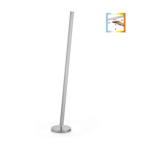 LED-Stehleuchte NORA, nickel matt