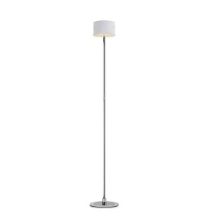 OLIGO Lampadaire TROFEO, blanc mat, Abat-jour innen blanc mat