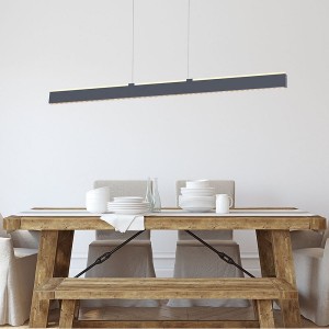 LED Pendelleuchte SPADA, dunkelgrau