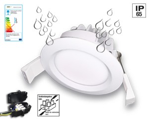 NOSER LED-Downlight white, 12W, 920lm, warm white - 3000?K, dimmable