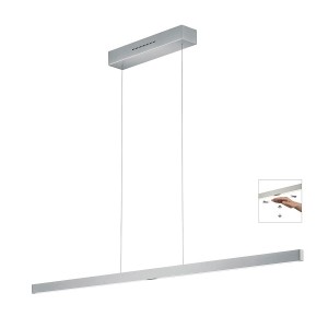 LED-Pendelleuchte LINN-L128, nickel matt