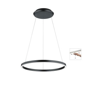 LED-Pendelleuchte SVEA-L60, schwarz