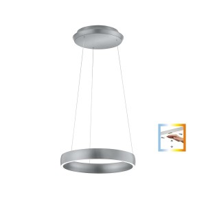 LED-Pendelleuchte SARA-40, nickel matt