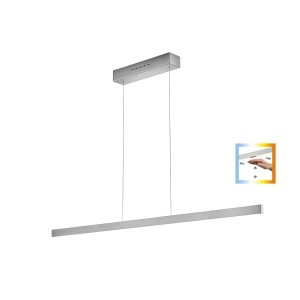 LED-Pendelleuchte LINDA-132, nickel matt