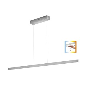 LED-Pendelleuchte LINDA-152, nickel matt