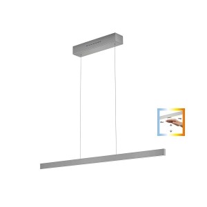 LED-Pendelleuchte LINDA-112, nickel matt