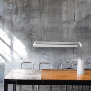 LED-Pendelleuchte MARISA-60, nickel matt