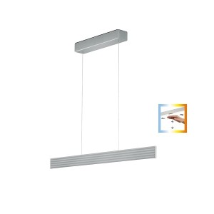 LED-Pendelleuchte FARA-92, nickel matt