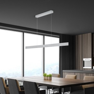 LED-Pendelleuchte FARA-132, nickel matt