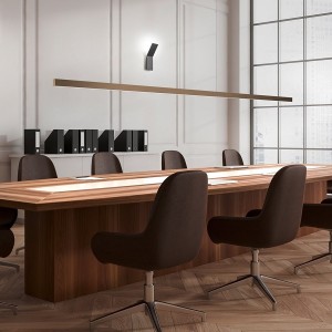 LED-Pendelleuchte LINDA-192, effekt bronze