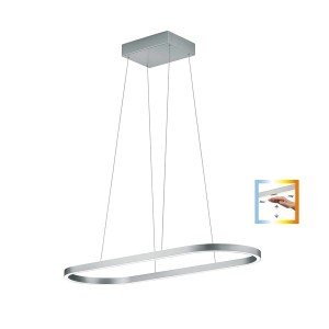 LED-Pendelleuchte ELIN, nickel matt