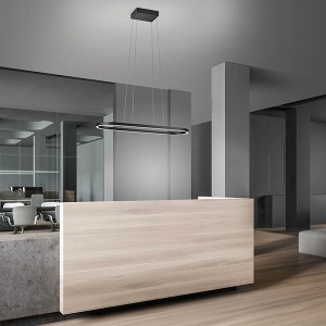 LED-Pendelleuchte ELIN, schwarz