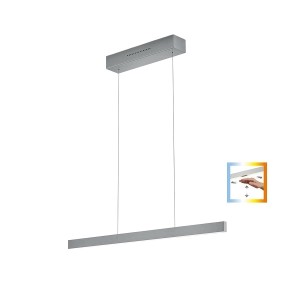 LED-Pendelleuchte LINDA-72, nickel matt