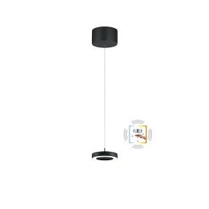 LED-Pendelleuchte DAJA-1, schwarz