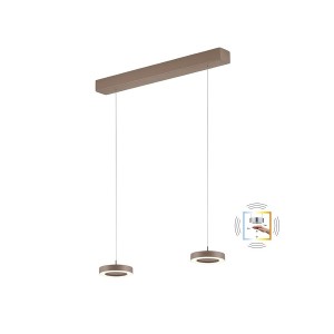 LED-Pendelleuchte DAJA-2, effekt bronze