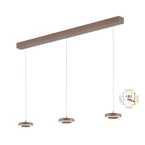 LED-Pendelleuchte DAJA-3, effekt bronze