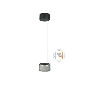 LED-Pendelleuchte SIDRA-1, schwarz