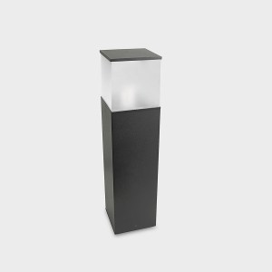 Bollard light fitting IP54 CUBIK E27 600mm E27 60W anthracite 1100Lm