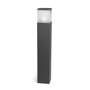 Bollard light fitting IP54 CUBIK E27 900mm E27 60W anthracite 