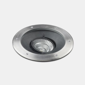 Luminaire encastr? au sol IP65/IP67 GEA COB LED ALUMINIUM D:185mm LED 16W 4000K AISI31