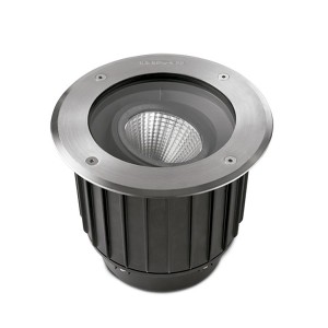 Luminaire encastr? au sol IP65/IP67 GEA COB LED ALUMINIUM D:223mm LED 23W 2700K AISI31