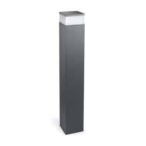 Bollard light fitting IP65 CUBIK LED 1000mm LED 15W 3000K anthracite 833Lm