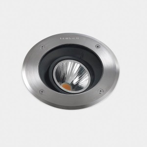 Luminaire encastr? au sol IP65/IP67 GEA COB LED TECHNOPOLYMER D:185mm LED 11.9W 3000K 