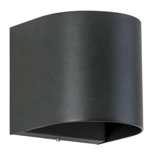 Brumberg AB-Wandleuchte  RULVIA sw 830, on/off 10W 230V IP54