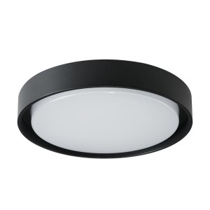 Brumberg AB-Wand/Deckenleuchte  BARTIE, rund sw 830 on/off 14W 230V IP54