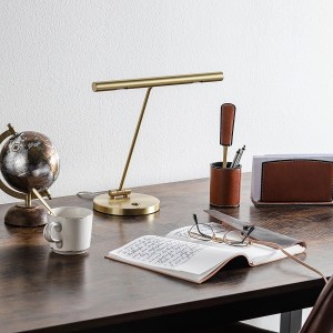 LED-Tischleuchte JOLA, messing matt