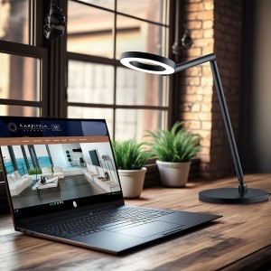 LED-Tischleuchte TESSA-T, schwarz