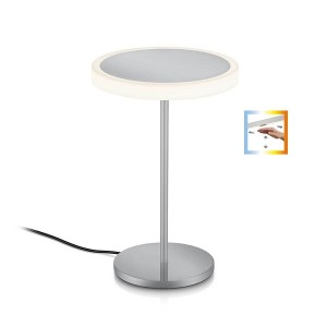 LED-Tischleuchte TILDA-T, nickel matt