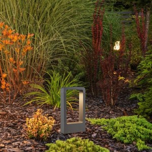 LED Outdoor Luminaire ARC, black, 30cm, IP65