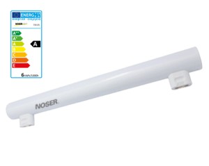 NOSER LED  Linienlampe S14s, 5,5W, 450lm, 2700K, 300mm, DIMMBAR, Art. Nr. 730.05D