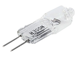 NOSER - Halogen- Eco Stiftsockel - 2-Pin -, clear, 12V, 35W Gy6.35, ENERGIE C / ECO