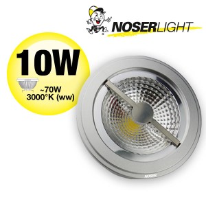 LED AR111 Alu-Reflector, G53, 10W, 12V, 25?