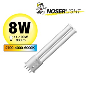 NOSEC-SE/LED 8W, 2G7, CCT